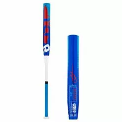 2022 DeMarini Nautalai Chris Larsen 12" Endload USSSA 240 Slow Pitch Softball Bat: WTDXCLU22 Blue, Red, White